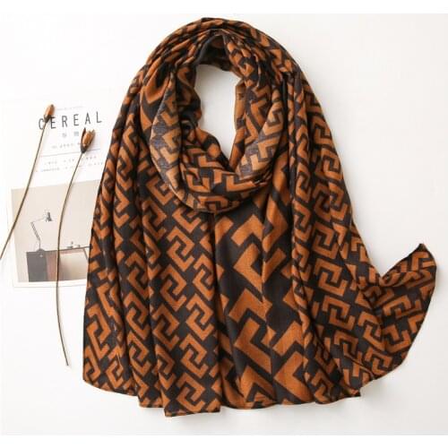 Women Autumn Luxury Plain Rebate Viscose Shawl Scarf Lady High Quality Print Wrap Pashmina Snood Bufandas Muslim Hijab 180*90cm