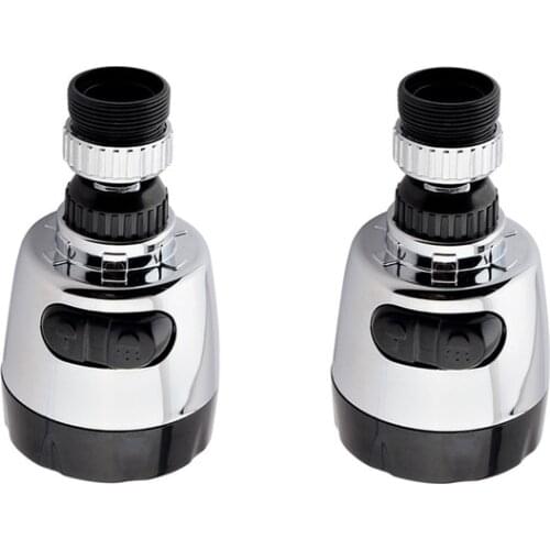 New Kitchen Shower Faucet Tap 3 Level Can Adjusting 360 Rotate Water Saving Bathroom Shower Faucet filtered Faucet Accessories