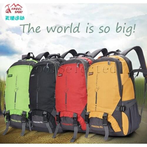 ANGEL SPORT Large-capacity Waterproof Travel Backpack Bike Bicycle Bag Laptop Daypack Rucksack Outdoor Men Women Sport Bags