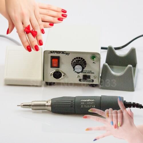 Dental Lab, Nail File, Olivary Nucleus, Amber, Wood, Stone, Gems Engraving, Polishing Dremel Micromotor STRONG 90 + H35SP1 Korea