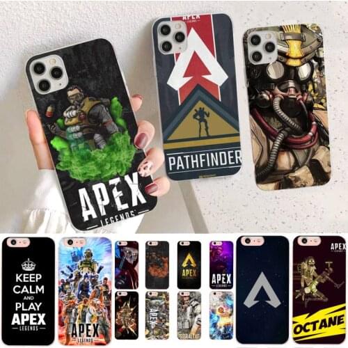YNDFCNB Hot new game Apex Legends Smart Phone Case for iPhone 11 12 pro XS MAX 8 7 6 6S Plus X 5S SE 2020 XR case