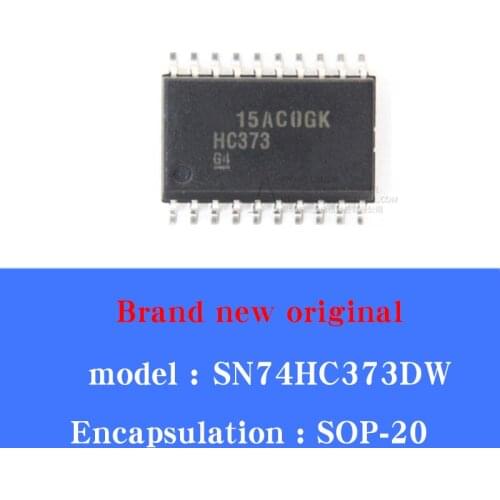 10/Pcs Lot New original SN74HC373DWR SN74HC373DW HC373 SOP20 large volume 7.2MM logic chip patch
