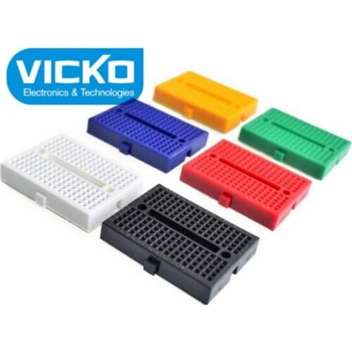 20pcs/lot GOOD PRICE! SYB-170 Mini Solderless Prototype Breadboard 170 Tie-points for ATMEGA PIC Arduino UNO