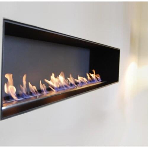 21 AUG Inno-Fire 60 inch silver or black automatic bio fireplace electric fireplaces for home