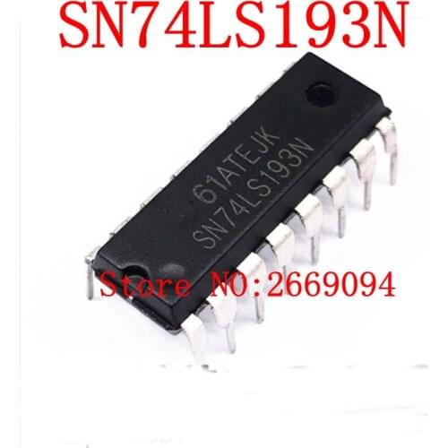 5PCS /10PCS /50PCS /100PCS 74LS193 SN74LS193 HD74LS193P 74LS193P SN74LS193N 74LS193N DIP-16 NEW