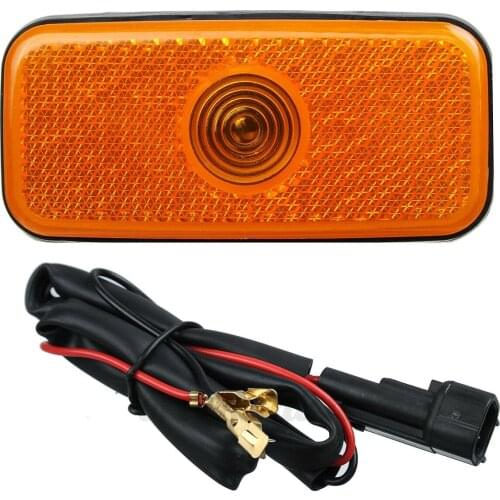 Car Side Marker Light Lamp for Ford Transit MK6 MK7 2000-2013 1671689 Side Repeater Turn Signal Light Lamp Indicator Light