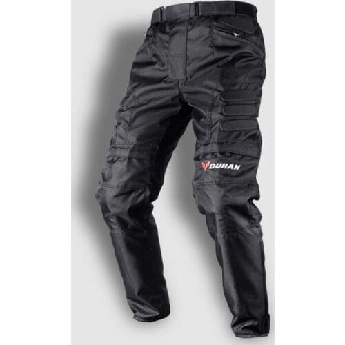 2018 hot selling Motorcycle Racing pants DUHAN Motorcycle trousers ride moto GP pant M L XL XXL black breathable
