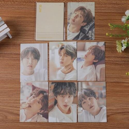 KPOP Bangtan Boys Map Of The Soul 7 LOMO Card Double Sides Photo card JUNG KOOK JIMIN JIN SUGA J-HOPE Fans Collection 7*10CM