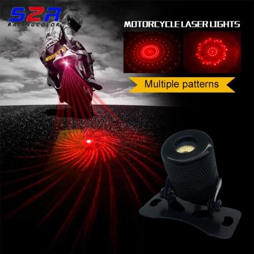 Motorcycle Lamp automobile Laser light Fog lamp Bicycle Fog warning Prevent rear end Safe laser lamp For yamaha bmw honda KTM