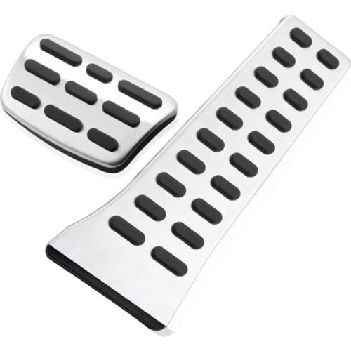 Stainless Steel Pedal Pad Cover for Kia Sorento KX5 K5 Sportage QL for Hyundai Sonata i40 Tucson Santa Fe 2016+ MT AT