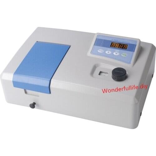 New Visible Spectrophotometer Single Beam,Grating 1200 lines/mm(325-1000 nm,+-2nm)