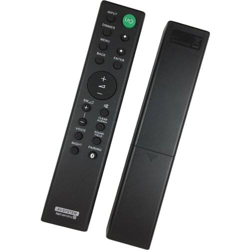 New Remote Control For Sony HT-CT380 HT-CT780 SA-CT380 SA-CT780 HTCT380 HTCT780 SACT380 SACT780 Sound Bar System