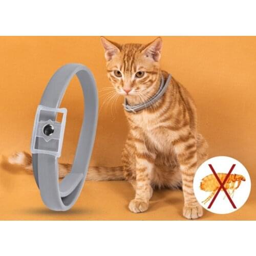 Repellent Collar For Cat Adjustable Pet Insect Natural Essential Oils Cat Insect Repellent Collar Lightweight Pet Tools Useful