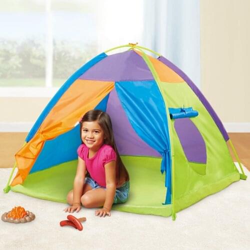 Portable Children’s Tent Wigwam Large Kids Camping Tents Tipi Baby Outdoor Waterproof Playtent Little House Teepee For Kids
