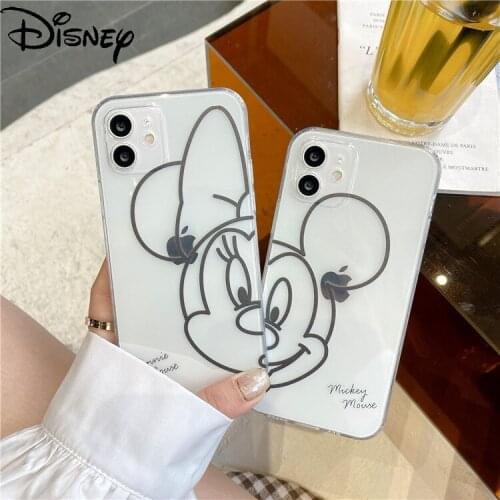 Disney Mickey Mouse for IPhone 7/8P/X/XR/XS/XSMAX/11/12Pro/12mini Personality Simple Cartoon Mobile Phone Case