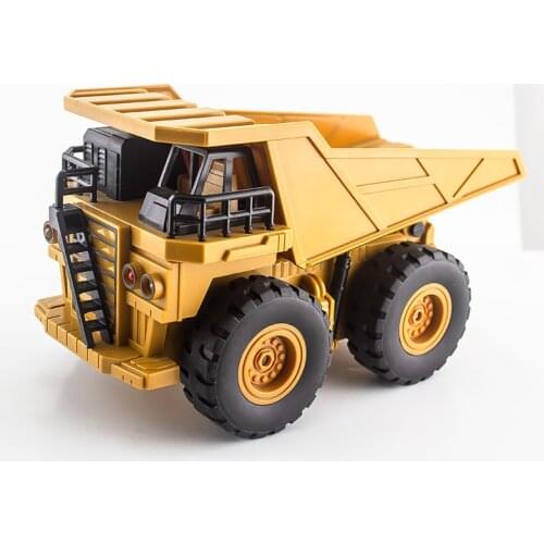 1:24 Rc Truck Excavator Bulldozer Caterpillar Tractor Model Engineering Car 6Ch 2.4G Radio Controlled Car Toys for Boys Kids