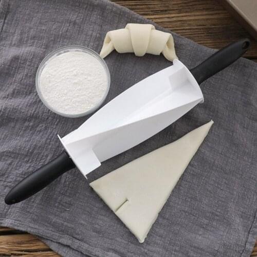 Making Croissant Bread Wheel Dough Pastry Cutting Knife Plastic Rolling Cutter Baking Kitchen Knife Accessories Bakery Tools