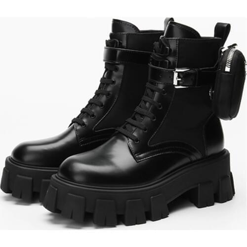 RASMEUP Pocket Style Womens Fashion Boots 2020 Summer Fashion Microfiber Leather Women Shoes Ladies Trainers Footwear