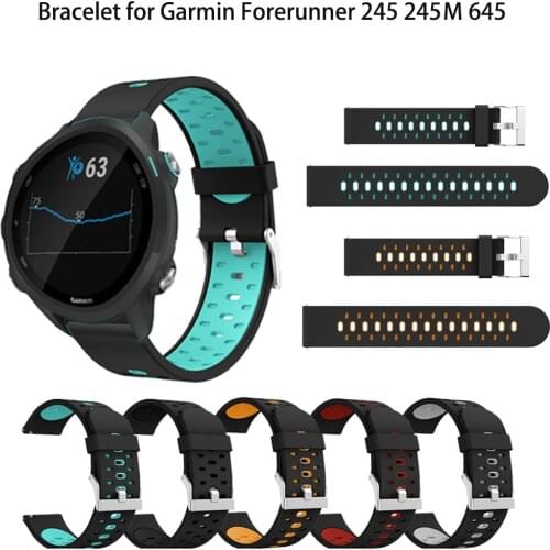 20mm Soft Silicone Replacement Strap for Garmin Vivoactive3 Vivomove HR Smart wristband for Garmin Vivoactive 3 Watch band