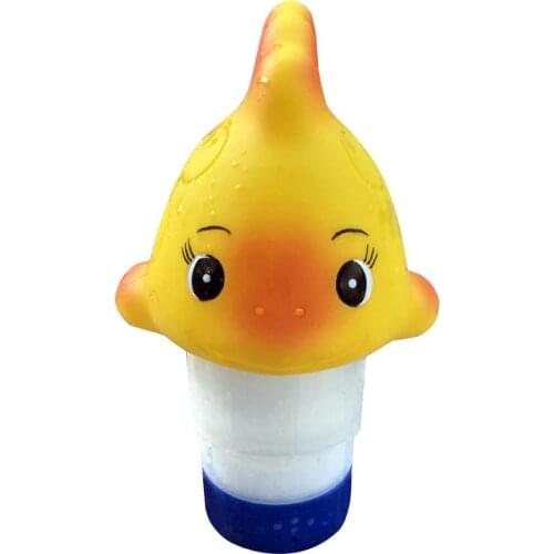 Outdoor Durable Fish Chlorine Floater Hot Sale Swimming Pool Floating Chlorine Dispenser For Spa Hot Tub Supplies Pool Supply