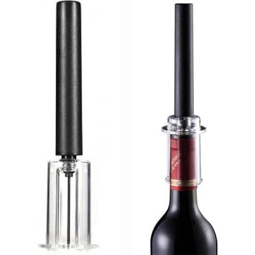1 Pcs Air Pump Wine Bottle Opener Stainless Steel Pin Type Bottle Pumps abridor de vinho Kitchen Opening Tools Bar Accessories