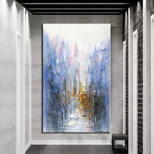 100% Hand Painted Oil Painting Hand Made Art Modern Abstract On Canvas Wall Art For Living Room Home Decoration No Framed