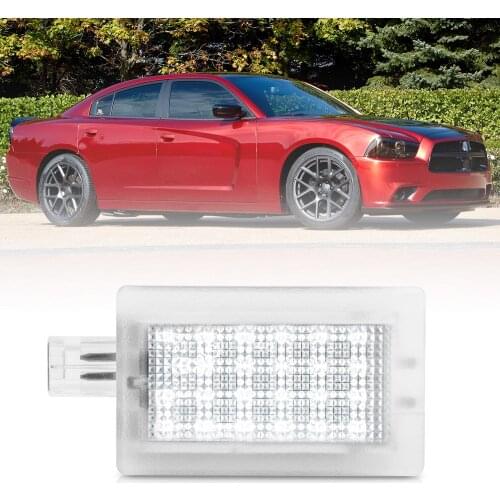 1x Led Door Courtesy Footwell Light Trunk Luggage Compartment Lamp For Dodge Challenger Charger Avenger Dart Chrysler 200 300