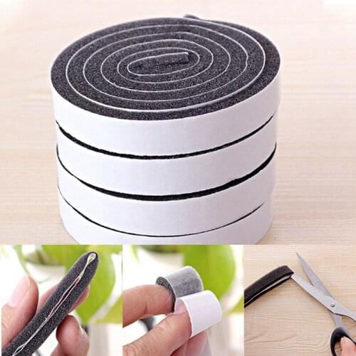 4Pcs/Lot Self Adhesive Seal Strip Door Window Sealing Strips Noise Insulation Dust Sealing Tape Wind Dust Blocker Sealing Strips