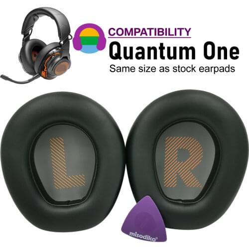 Misodiko Ear Cushions Pads Earpads Replacement for JBL Quantum One Over-Ear Gaming Headset