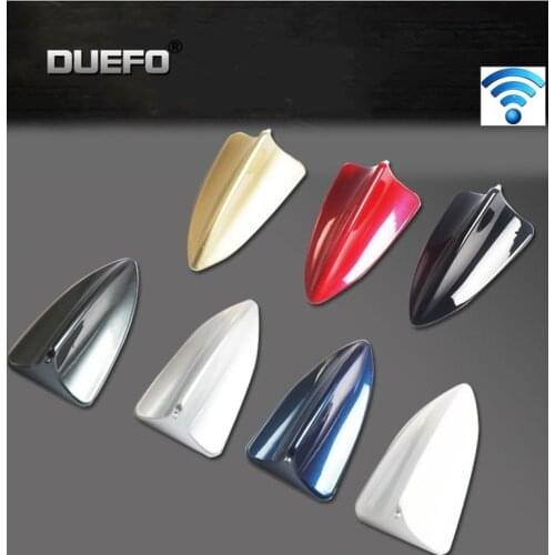 For Audi q5 q7 tt mk1 mk2 mk3 a3 8v a1 a3 8l a6 c7 q3 80 s3 100 styling Car Shark Fin Antenna Signal Aerials Sticker Accessories