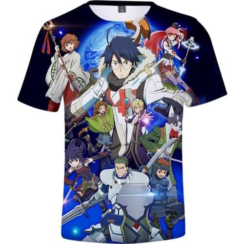Log Horizon 3 3D Printed Spring Summer Preppy Men/Women Street Clothes T-shirt Streetwear Kawaii style