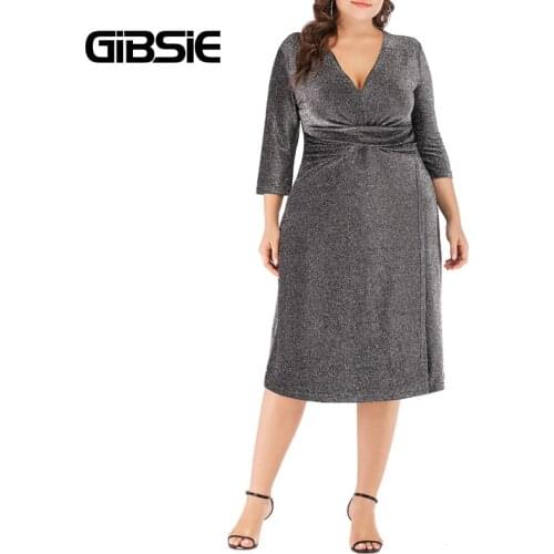 GIBSIE Summer Dresses With Sleeves