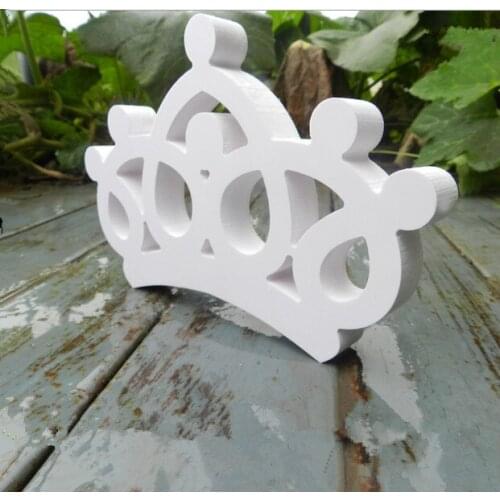Imperial crown shape Acrylic Letters Ampeorsand Photography baby birthday decorations gifts favors photography props