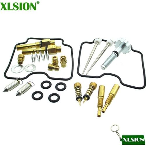 XLSION Carburetor Carb Rebuild Repair Kit Fit YAMAHA RAPTOR 660 YFM660R 2001 2002 2003 2004 2005