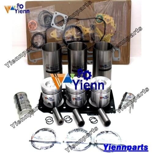 3D84-3 3TNE84 Overhaul Rebuild Kit Piston Ring Liner Gasket Bearing Set For Yanmar JOHN DEERE 3225 3235 Tractor Engine