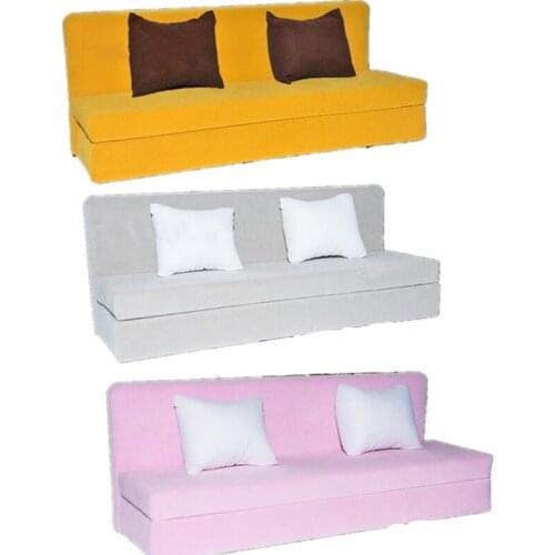 1:6 Scale TYM013 Fashion Sofa Cloth Fabric Long Couch Model Toys for 12'' Action Figure Scene Accessories