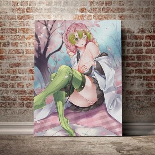 Modular Canvas HD Prints Demon Slayer Kimetsu No Yaiba Picture Wall Art Painting Anime Role Home Decor Posters For Bedroom Frame