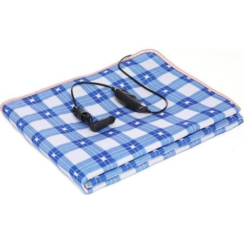 Car Electric Heating Blanket With Cigarette Lighter Electric Heating Quilt Large Truck Electric Heating Cushion 24V