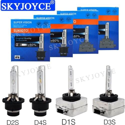 Original 35W D1S D2S D3S D4S 55W HID Bulb Car Headlight Bulb HID D1S D2S D3S D4S D1R D2R 4300K 5000K 6000K 8000K Auto Lamp Bulb