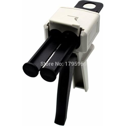 50ml AB Epoxy Glue Gun Applicator Glue Adhensive Cartridge Gun Mixed 1:1 AB Glue Manual Dispense Glue Gun Hand Tool Caulking Gun