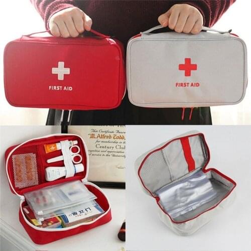 Portable Medium Empty Package Organizer Multi-Layer First Aid Kit Pouch First Aid Bag Survival Medicine Travel Rescue Bag