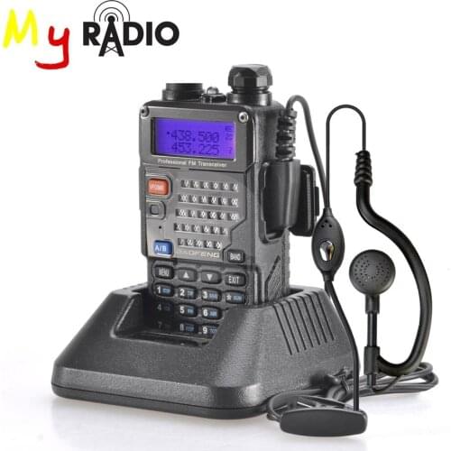 BAOFENG UV-5RE Plus ham Two Way Radio LCD Dual Band Dual Display VOX TOT 136-174MHz & 400-520 MHz 5W Handheld Transceiver