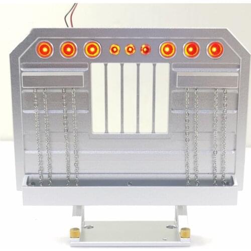 For 1/14 Tamiya Aluminum Alloy Rear Equipment Rack for 1/14 Tamiya King 56344 56301 RC Tractor Truck Modification Part