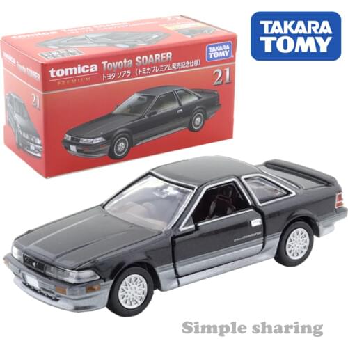 Takara Tomy Tomica Premium No.21 Toyota Soarer 1/63 Car Hot Pop Kids Toys Motor Vehicle Diecast Metal Model Collectibles New