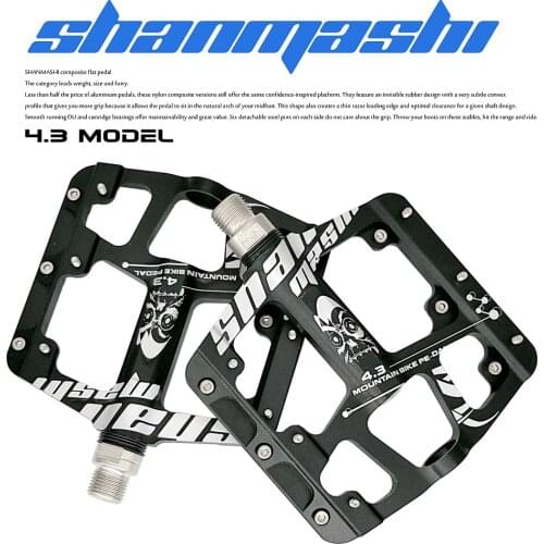 High Quality Utral Sealed Bicycle Pedals Aluminum Body For Road Cycling MTB Bicycle Pedal 3 Bearing 4.3 mountain bike Pedal