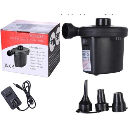 110V~240V Car Household Electrical Inflatable Pump Air Pump Portable For Car Auto Boat Blower Mattress Camping Air Inflator