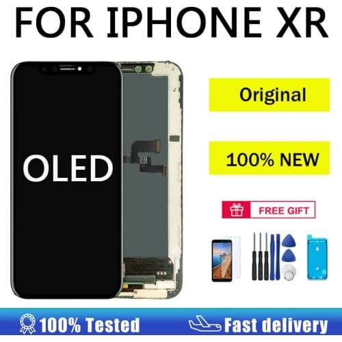 AUMOOK New Original OLED for IPhone XR Display LCD Screen with 3D Touch Display for IPhone 11 Pro XS MAX TFT LCD Touch Screen