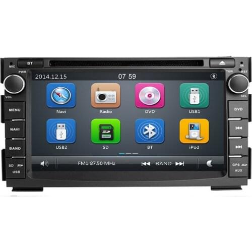 7"2din Car Radio Car DVD Player Multimedia For Kia Ceed 2010 2011 2012 Venga GPS Glonass Navigation Audio Stereo Head unit Video