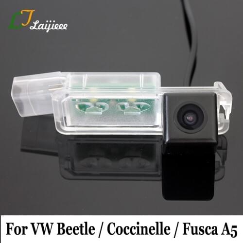 HD Car Reverse Camera For Volkswagen VW Beetle Coccinelle Maggiolino Fusca A5 5C / RCA Auto Rear View Back up Parking Camera