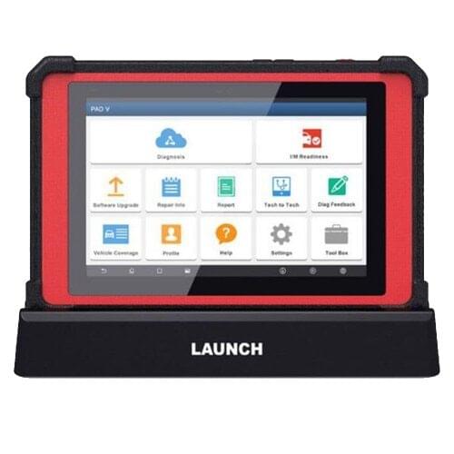 Launch X431 PAD V with SmartBox 3.0 Automotive Diagnostic Tool Support Online Coding and Programming 1 Year Free Update No IP Li
